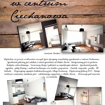 Apartament W Ciechanowie * Ciechanów